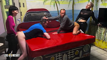 Preview 3 of Africana Sex - LOUs REVERSE CARD,  Femdom R*venge Lou Nesbit,  Lia Louise