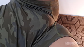 Preview 4 of Leish Keath - Part 1 - Military girl doing a hard and sexy workout.