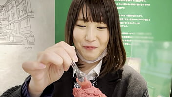 Preview 1 of Breast Suck Nd Sex Video Hot - 【現役陸上部のJ●とお忍びコーチングで生中出し！】食欲旺盛でちょっと抜けてる「れなちゃん」と新宿食べ歩きデート！トレーニングで凝った身体をほぐす建前でいろんなところをボディタッチ！抵抗してこなかったので、いろんなところを揉みしだいてるうちにスイッチが入っちゃいました！