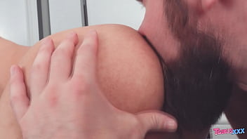 Preview 3 of Stepmom Love Fuck Son - TGIRLS XXX: Zariah Aura Takes A Fat Cock