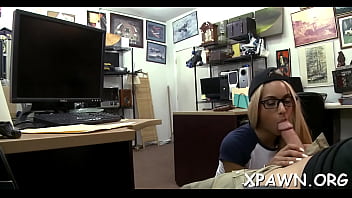 Preview 4 of Teen Anal Hairbrush - Staggering blonde babe and dude fuck rough