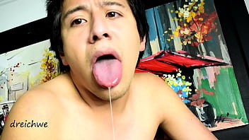 Preview 3 of Shemale Sey - Lengua con mucha saliva