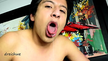 Preview 4 of Shemale Sey - Lengua con mucha saliva