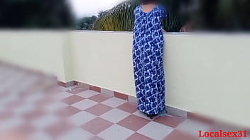 Preview 1 of Russian Mom And Son Creampie - Desi married Blue Nighty Wife Sex In  hall ( Official Video By Localsex31)