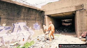 Preview 3 of Chattube - KawasakiYoshi.com - Japanese hunk Shusaku takes a massive dildo up his ass courtesy of Yoshi Kawasaki