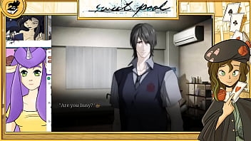 Preview 1 of Asmr Twins - Sweet Pool Yaoi Uncensored Game Part 2