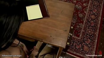 Preview 4 of Bf Xxx Saxcom - Bbc shemale fucking white boss