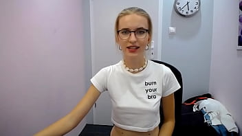Preview 3 of Xxxsex Heroins - Nicole Sagee webcam show in wet white top (2019-08-16)