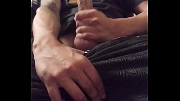 Preview 2 of Lucy Collett Strips - Stroking My BWC before I fuck My Step Mom