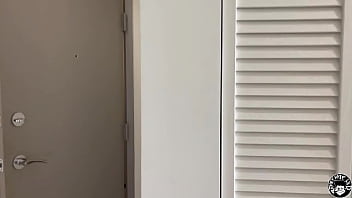 Preview 1 of Latex Piss Mask - big titty cougar takes lil d&#039_s sausage for lunch..... teaser