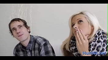 Preview 1 of Virgin Teen Get Cry - Wonderful floozy flirts and gets licked