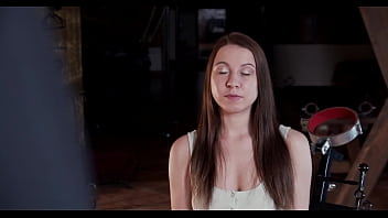 Preview 1 of Tampa Bukkake Chloey - Redhead Sexy Teen is on Torment Chair