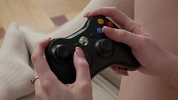 Preview 1 of Amelia Swallow - Gamer Nansy Small got a big black cock in her anal 0% pussy ATM BBC Gapes Balls Deep Anal FLX050