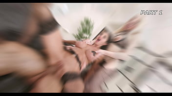 Preview 3 of Xxx Jpone - Izzy Wilde VS Laura Fiorentino #1,  ATOGM,  DAP,  Rough Sex,  Gapes,  ButtRose,  Squirt Drink,  Creampie Swallow BTG093