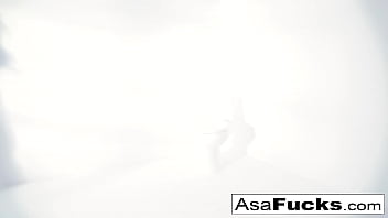 Preview 1 of Www Brazers Com You Pornwdtest - Asa  uses a fake hand to please her pussy