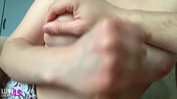 Preview 3 of Kylie Kisses - Best handjob ever on my parents bed - amateur video