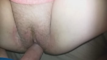 Preview 2 of Alana Xxx Vidio - Hairy pussy leaves her pussy cum all over my dick 4 times and gives her a massive creampie