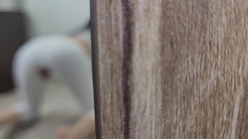 Preview 1 of Warehouse Of Sex - Surprise sex . Creampie through ripped pants