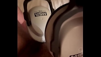 Preview 1 of Dick Woodsroom - Ear defenders fun part 1