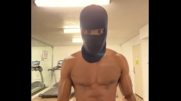 Preview 1 of Black Beauty Hot Fuc Fucking - Work out strong,  biceps,  and back to lift the ladies during sex!