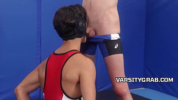 Preview 2 of Nadigai Suganya - Wrestling Practice Dick Sucking