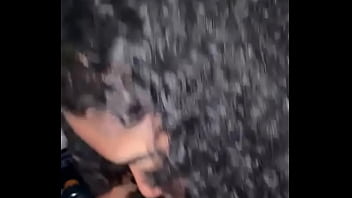 Preview 1 of Gangbang Slaping - Big Booty Thot Sucking Dick In Car