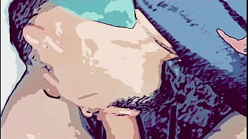 Preview 3 of Vale Vk5 - Anima&ccedil_&atilde_o gay:  fodendo a boca do passivo putinha com seu pau grande e grosso
