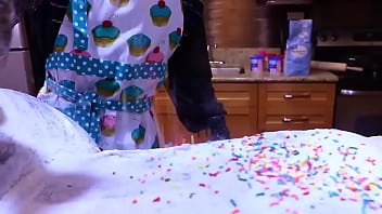 Preview 2 of Leah Jaye Punnished By Teacher - Victoria Cakes Gets Her Fat Ass Made into A Cake By Gibby The Clown