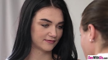 Preview 2 of Deux Filles En Franais - Nasty stepsis Rose Winters joked with big dick stepbro and got fucked so hard by him