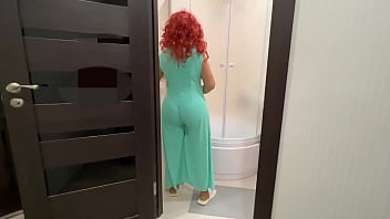 Preview 1 of 2019 Sxy Xxxvideo - Mom saw that she was being watched and undressed when she wanted anal sex