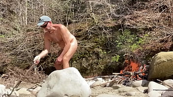 Preview 2 of Sought Sex - nudist with plug-in