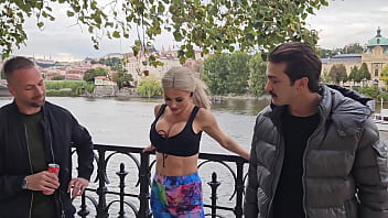 Preview 2 of Looking Ww Xx Voice - Fitness goes DAP,  Busty MILF Laura Crystal,  Hardcore anal,  DP,  DOUBLE ANAL,  Cum swallow