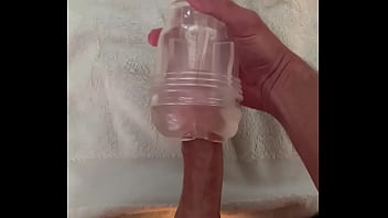 Preview 2 of Wwwxse Bangala - Solo male hard orgasm with fleshlight