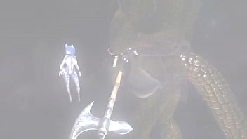 Preview 1 of Adoni Sex - Legend Of Krystal Parody - Act2 - The AxeMan
