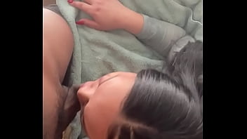 Preview 1 of Femi Forced - Sexy Latin milf gives her neighbor a blow job (handsomedevan &amp_ your feetsweetie )
