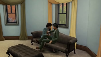 Preview 1 of Police Aunty And Boy - Старый препод заставил сексуальную студентку насосать себе зачет