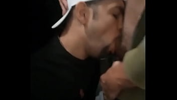 Preview 3 of Brazzers Eva Lovia - Enquanto a esposa espera do lado de fora,  eu ordenho a pica do casado pauzudo at&eacute_ sair leite