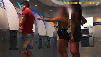 Preview 1 of Doggy Style Gif - AMAZING THREESOME With Two BIG ASS (Brazilian Gold Diggers)