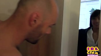Preview 1 of Seal Pack Baby Hard Core Sex - CFNM handjob sluts kissing and milking one horny man