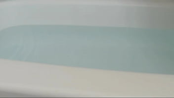 Preview 2 of Karlee Grey Hairy Armpits - Teen Taking a Bath