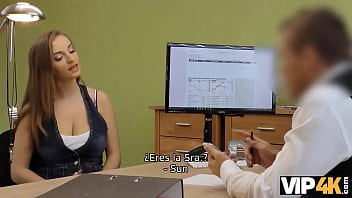 Preview 1 of German Julie Hunter Black Cock - VIP4K. Porno de chica sexy que es follada para obtener dinero al final