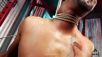 Preview 1 of Uncensored Asian Bdsm And Anal - Bucky Wright is bound and fucked in Sgt.productions dungeon