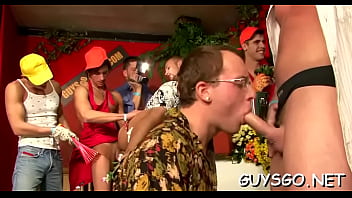 Preview 4 of No Boobs - Wet homosexual fuckfest full of cum
