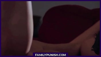 Preview 1 of Isnow Wite - Milf Got her Mature Cunt Destroid for Being a Whore with her Stepson