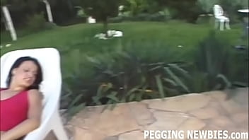 Preview 1 of Teen Fuck With My Bunny - I will peg your ass so hard you will cum