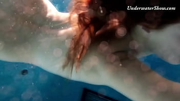 Preview 4 of Yong Porn Hd - Cute smoking hot babe Edwiga underwater