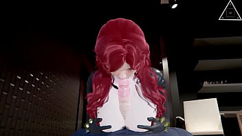 Preview 2 of Schoolgirl Hump Squirt - HONEYSELECT2 2B Black Widow,  have sex anime uncensored... Thereal3dstories