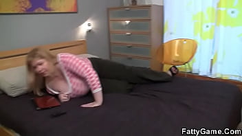 Preview 1 of Anal Chor - Huge boobs fatty rides masseur&#039_s big cock