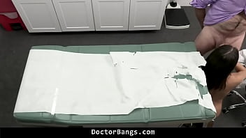 Preview 2 of Her Son Forces Mom To Make Sex - Small Tits Teen Is Willing to Do Whatever It Takes to Enhance Her Brest Size - Maya Woulfe - DoctorBangs.com