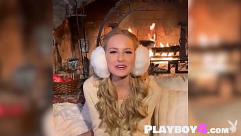 Preview 2 of Trance Gent - Playboy4.com - Stunning teen waitress Scarlett Sage posing on the bar after striptease